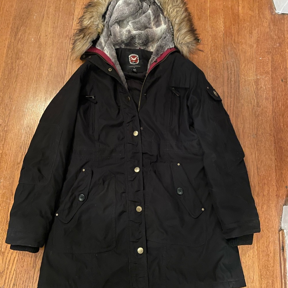 1 Madison Expedition Black Parka